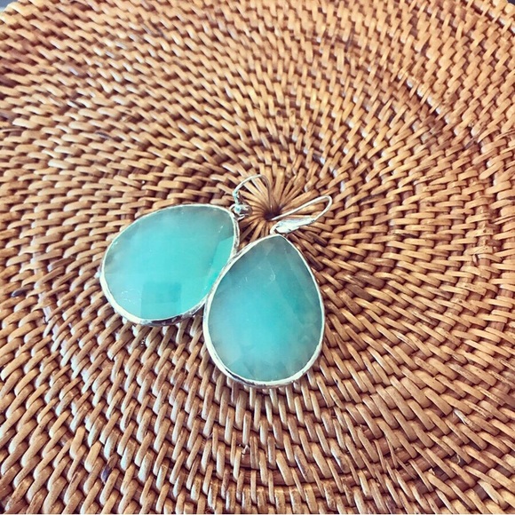 Stella & Dot Jewelry - Stella and Dot Serenity Blue Teardrop Earrings
